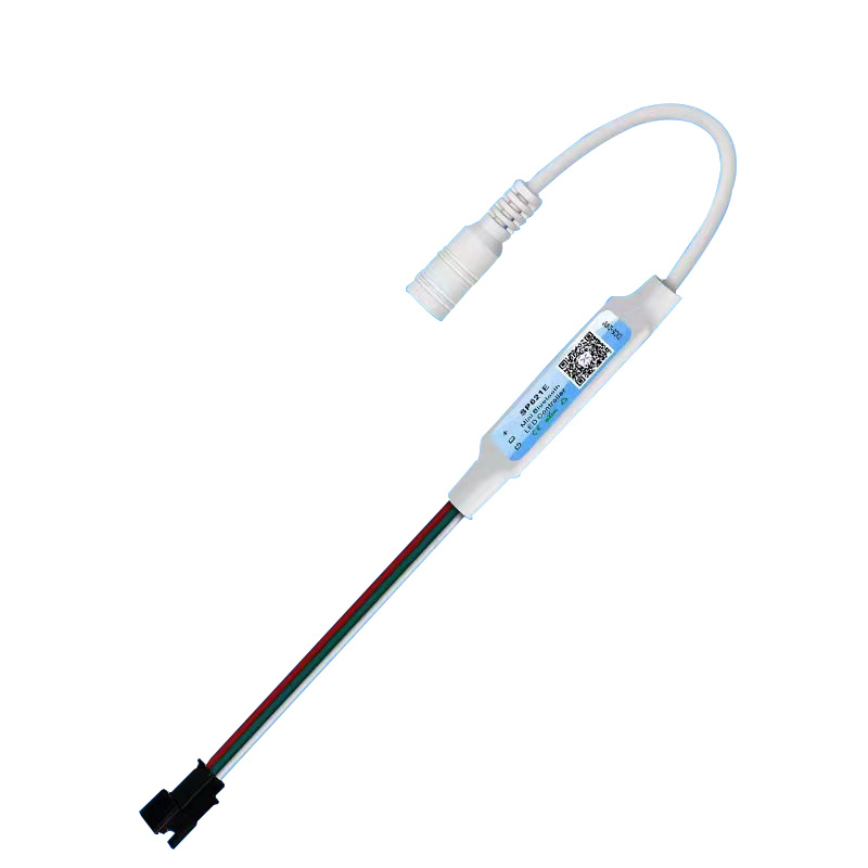 DC5-24V SP621E 3 Channels Mini Bluetooth LED Controller Support WS2811 WS2812B SK6812 Addressable LED Strip Light
